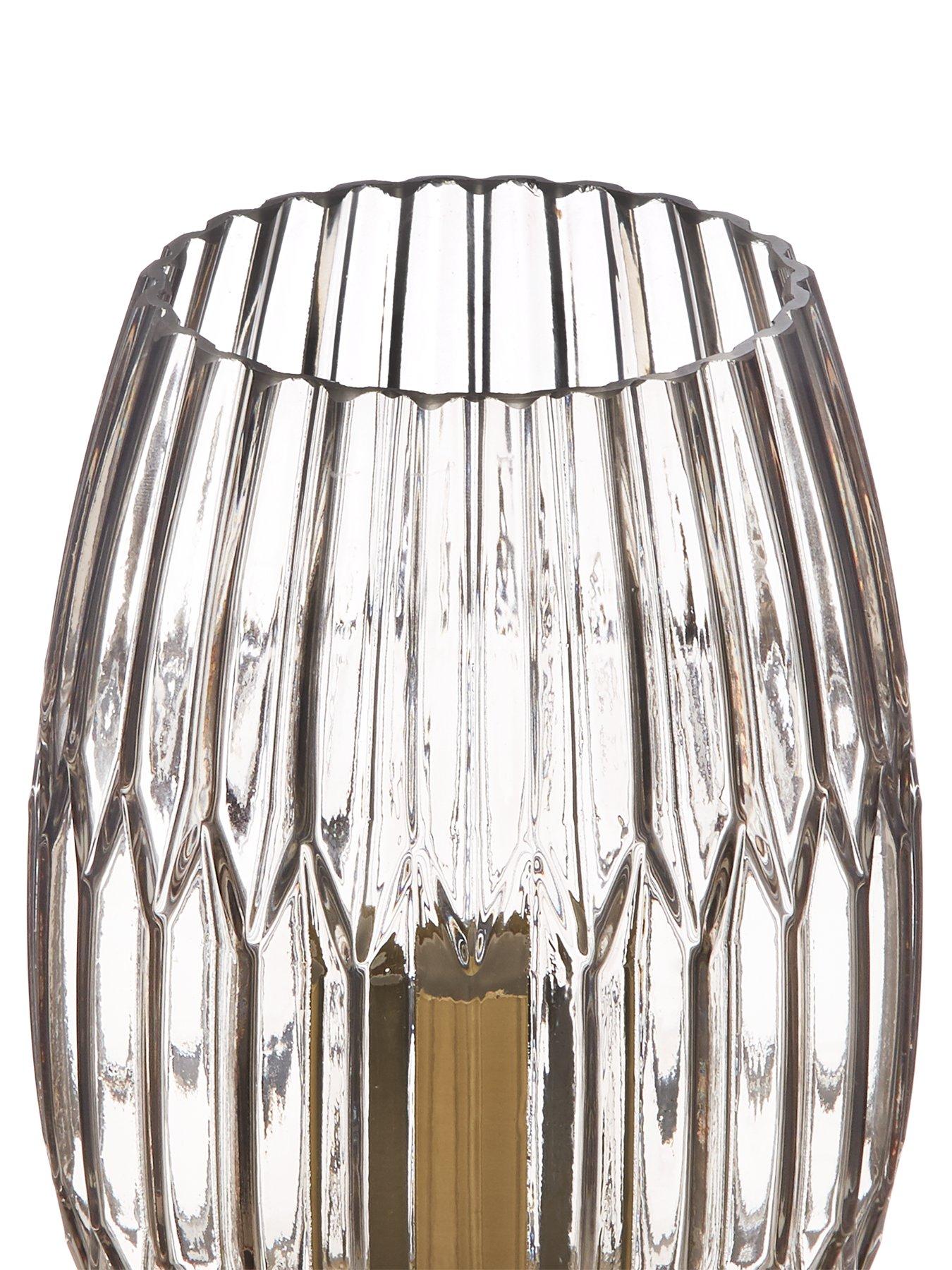 Image 3 of 4 of Michelle Keegan Home Daphne Ribbed Touch Table Lamp