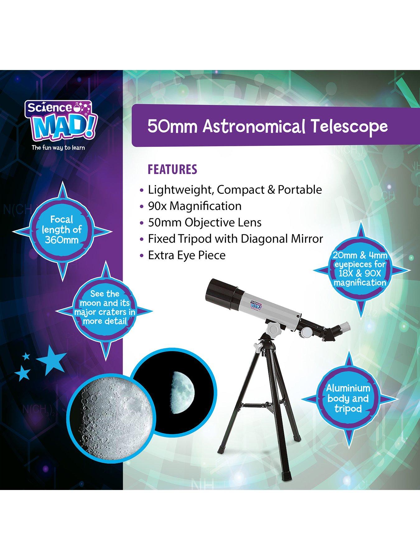 Image 3 of 7 of Science Mad 50mm Astronomical Telescope