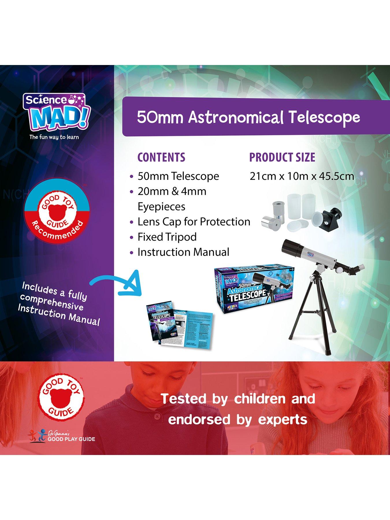 Image 4 of 7 of Science Mad 50mm Astronomical Telescope