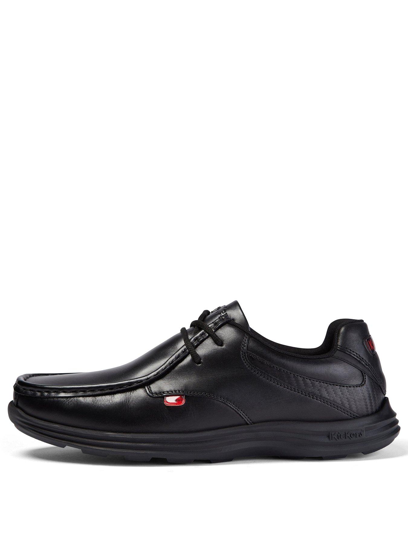 Image 1 of 6 of Kickers Men's Reasan Formal Lace Up Leather Shoe - Black