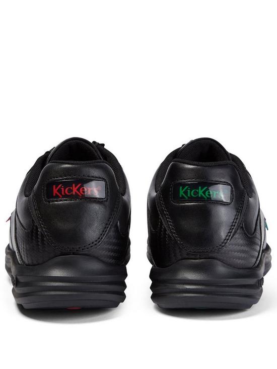 stillFront image of kickers-reasan-lace-up-leather-shoes-black