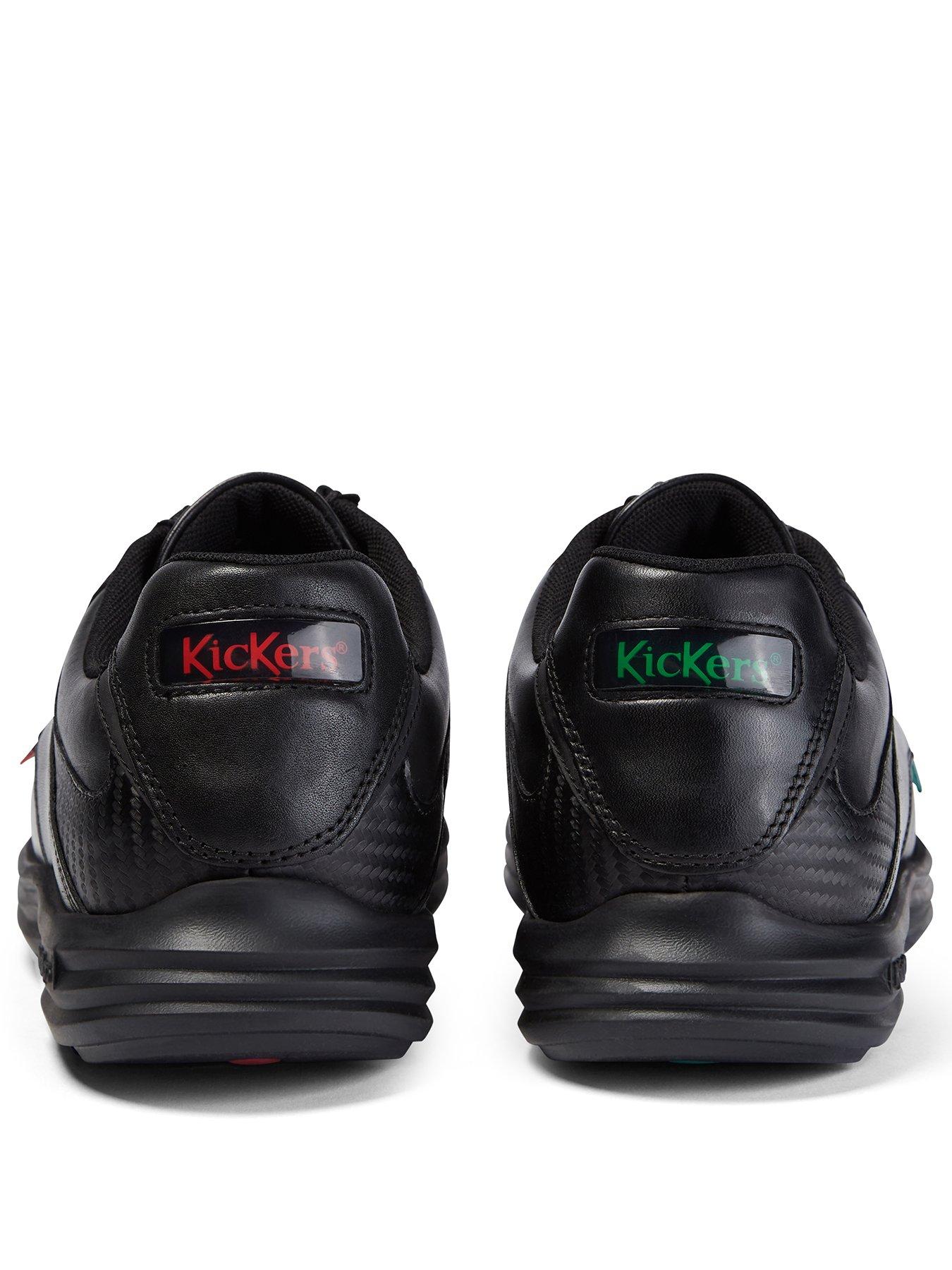 Image 2 of 6 of Kickers Men's Reasan Formal Lace Up Leather Shoe - Black