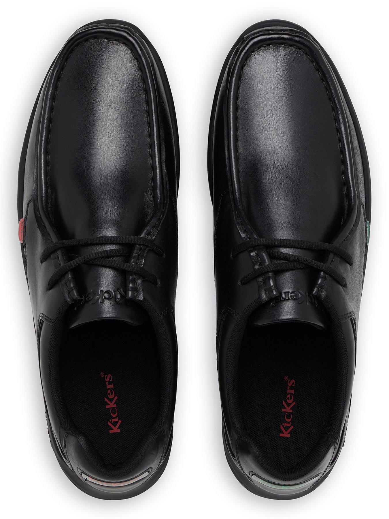 Image 4 of 6 of Kickers Men's Reasan Formal Lace Up Leather Shoe - Black