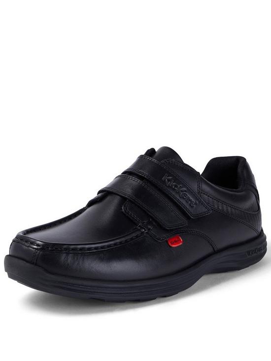 front image of kickers-reasan-strap-leather-shoe-blacknbsp