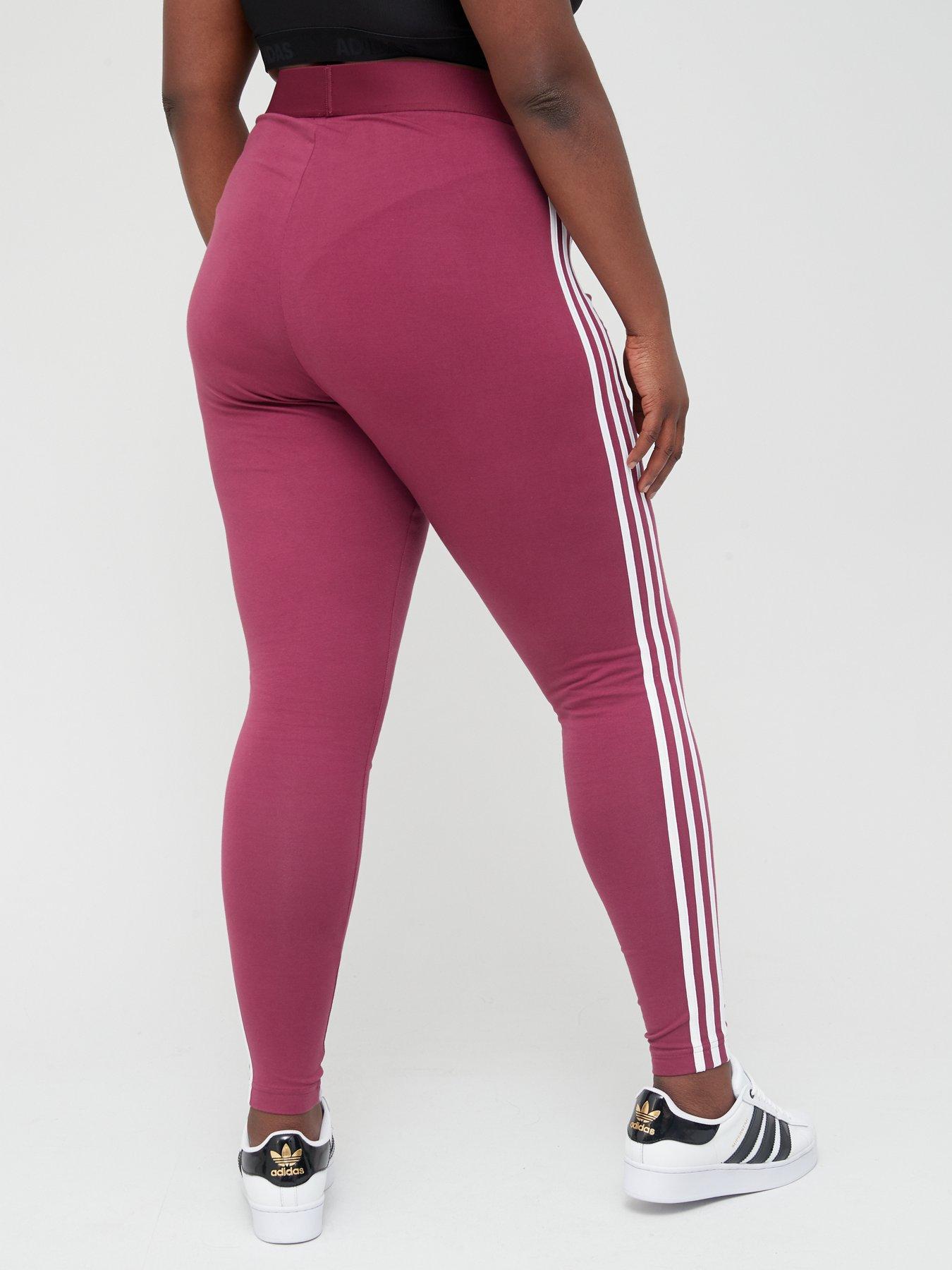 plus size red adidas leggings