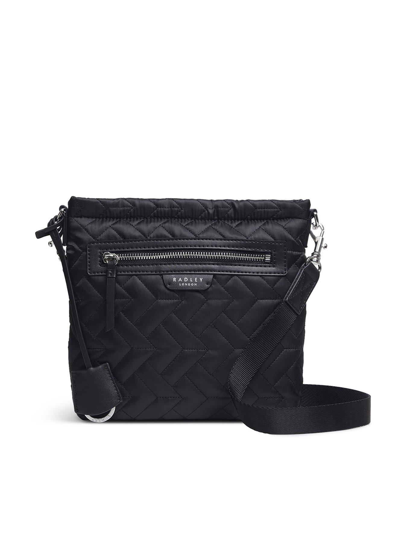 Radley Finsbury Park Quilted Small Crossbody Bag - Black | littlewoods.com