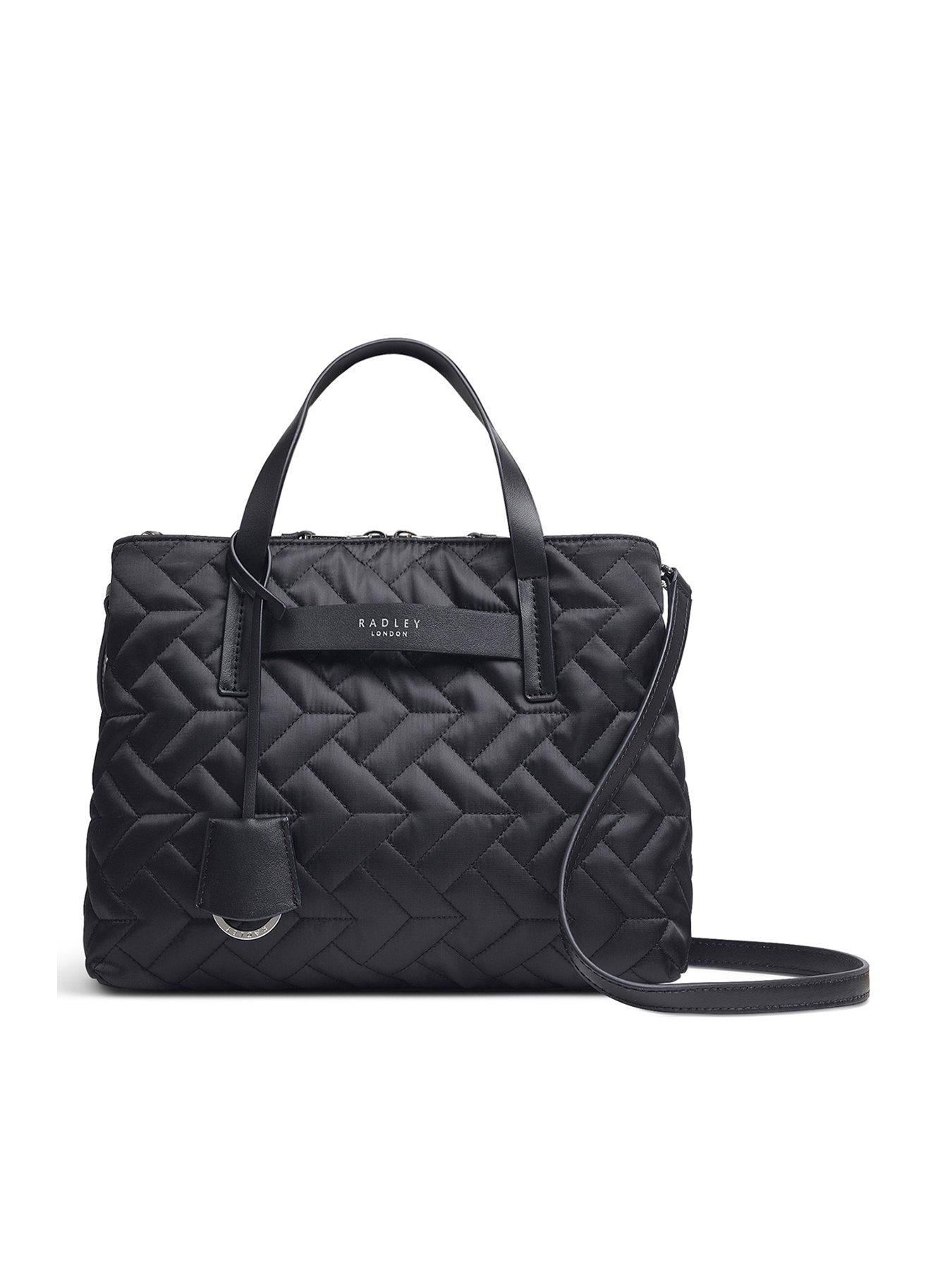 Finsbury Park Quilted Medium Multiway Bag Black