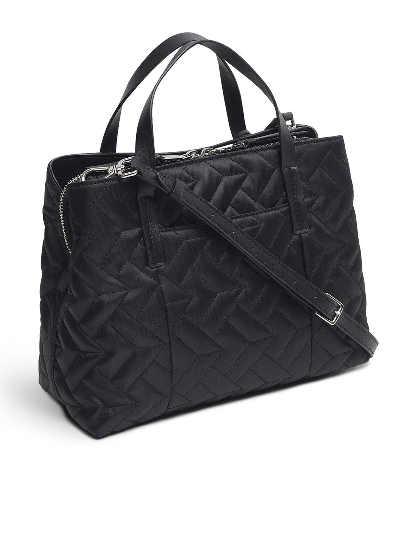 Finsbury Park Quilted Medium Multiway Bag Black