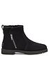  image of ugg-romely-zip-ankle-boot-black