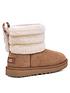  image of ugg-fluff-mini-quilted-ankle-boot-chestnut