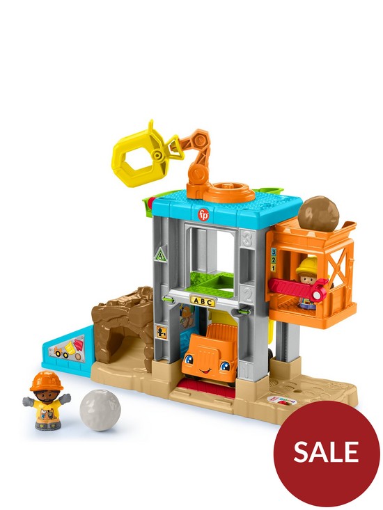 stillFront image of fisher-price-little-people-load-up-lsquon-learn-construction-site-playset