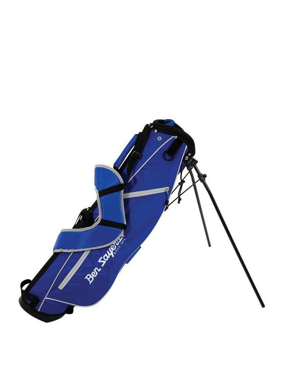 front image of ben-sayers-6-inch-stand-bag-blue