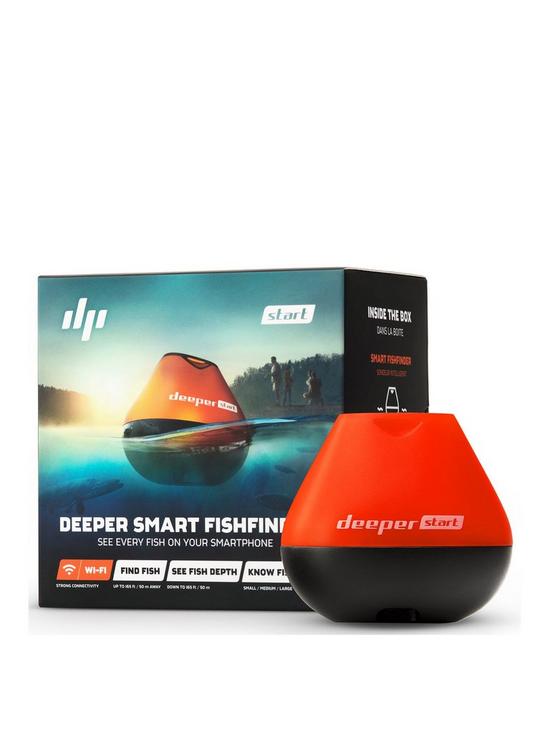 front image of deeper-start-smart-fish-finder--nbspcastable-wi-fi-fish-finder-for-recreational-fishing-from-dock-shore-or-bank