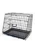  image of streetwize-accessories-24-inchnbspsmall-deluxe-slanted-dog-crate