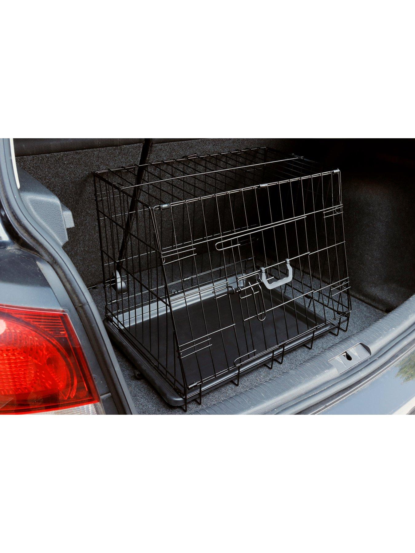 image of streetwize-accessories-24-inchnbspsmall-deluxe-slanted-dog-crate