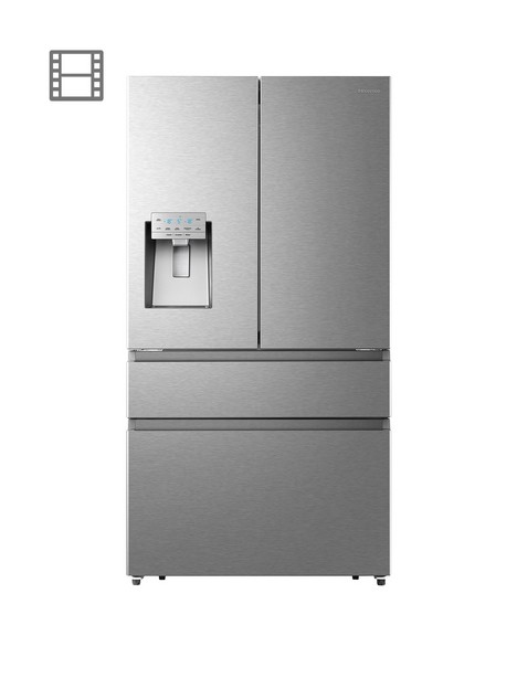 hisense-rf728n4aif-90cm-widenbsppureflat-french-door-fridge-freezernbspwith-water-and-icenbsp--premium-stainless-steel
