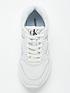  image of calvin-klein-jeans-leather-chunky-lace-up-sneaker-white