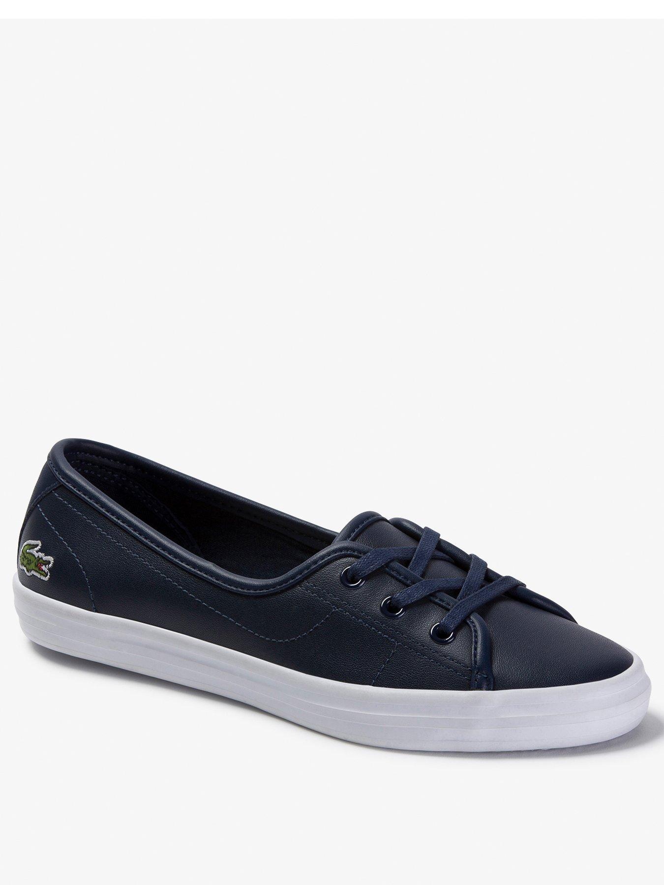 lacoste ziane plimsolls