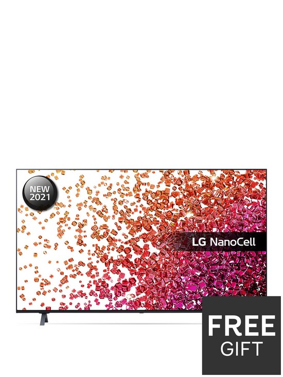 front image of lg-55nano756-55nbspinch-nano-cell-4k-ultra-hd-hdr-smart-tv-black