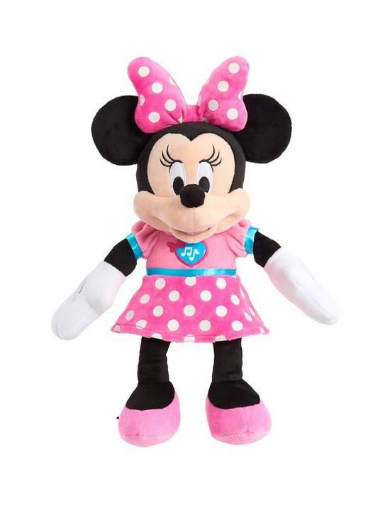 front image of minnie-mouse-singing-fun-plush