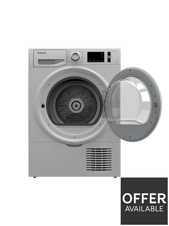 stillFront image of hotpoint-h3d81wbuk-8kg-freestanding-tumble-dryer