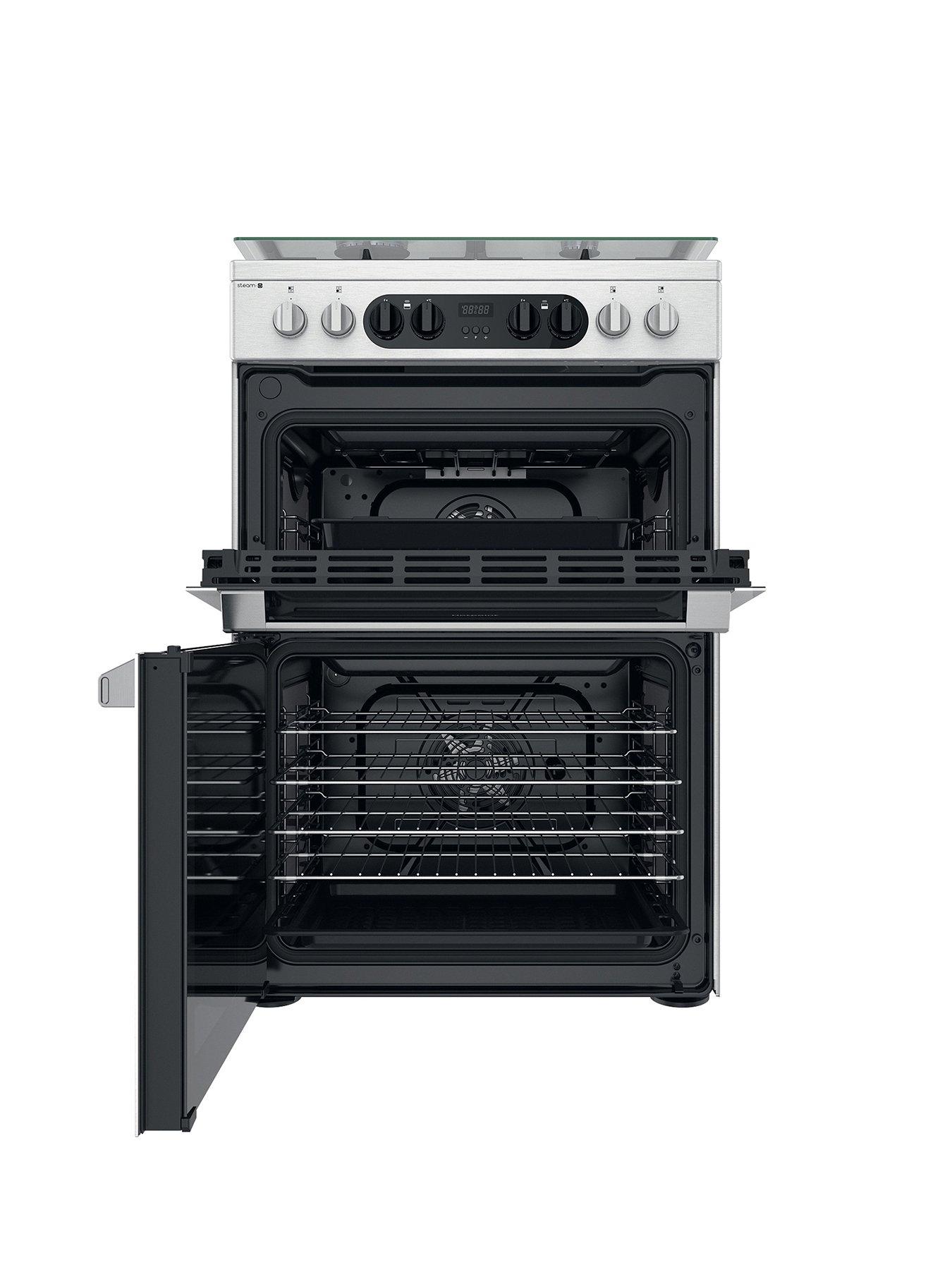 Hotpoint HDM67G8C2CX DUAL FUEL DOUBLE Freestanding COOKER