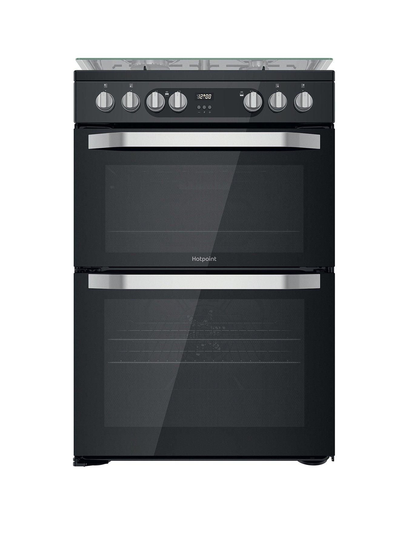Hotpoint HDM67G9C2CB DUAL FUEL DOUBLE Freestanding COOKER