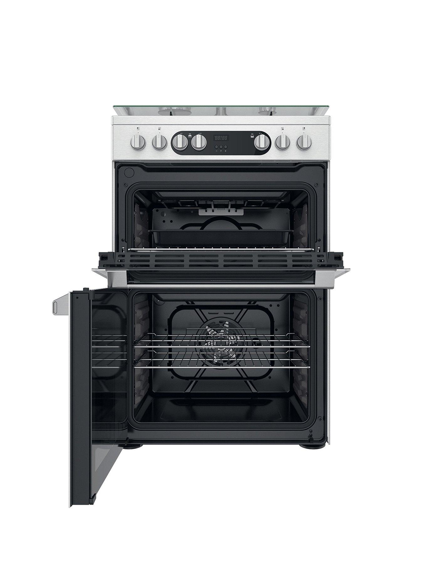 Hotpoint HDM67G9C2CX Freestanding Dual Fuel Double Oven Cooker