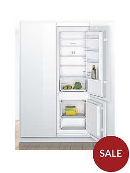 bosch-serie-2-kiv87nsf0g-integrated-7030-fridge-freezer-with-sliding-door-fixing-kit-white-f-rated