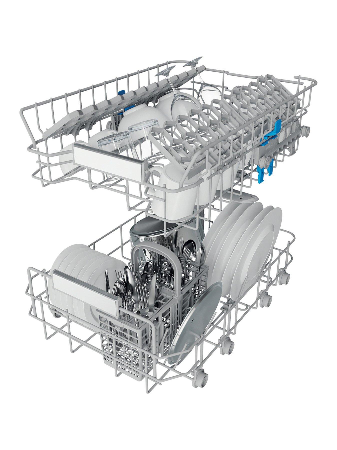  image of indesit-dsfo3t224zukn-slimline-freestanding-dishwasher
