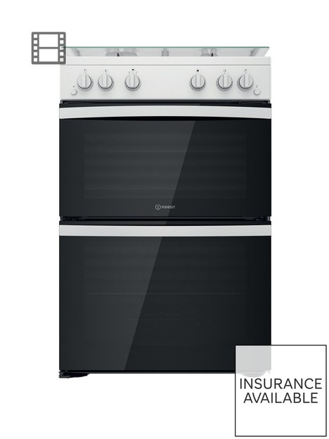 indesit-id67g0mcwnbspfreestanding-double-oven-gas-cooker