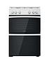  image of indesit-id67g0mcwnbspfreestanding-double-oven-gas-cooker
