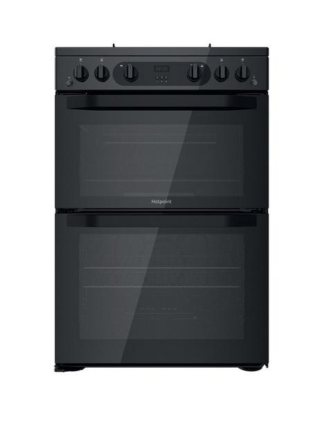 hotpoint-hotpoint-hdm67g0cmb-gas-double-freestanding-cooker