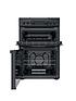  image of hotpoint-hdm67g0cmb-freestanding-double-oven-gas-cooker