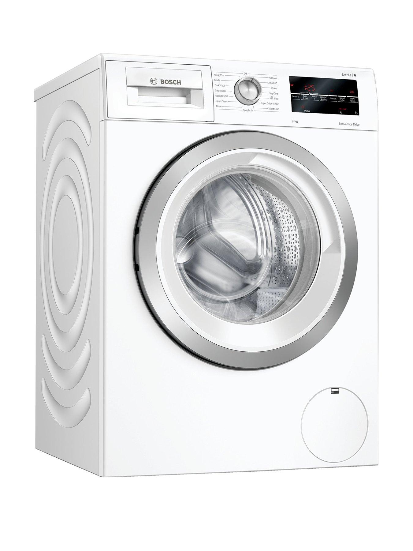 Bosch Serie 6 WAU28T64GB 9kg Load Washing Machine with 1400 rpm White