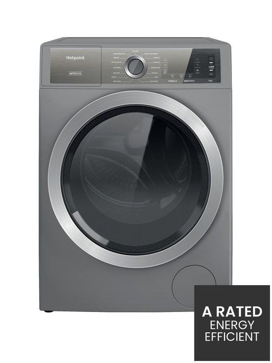 front image of hotpoint-h8w046sbuk-10kg-wash-1400rpm-spin-washing-machine-graphite