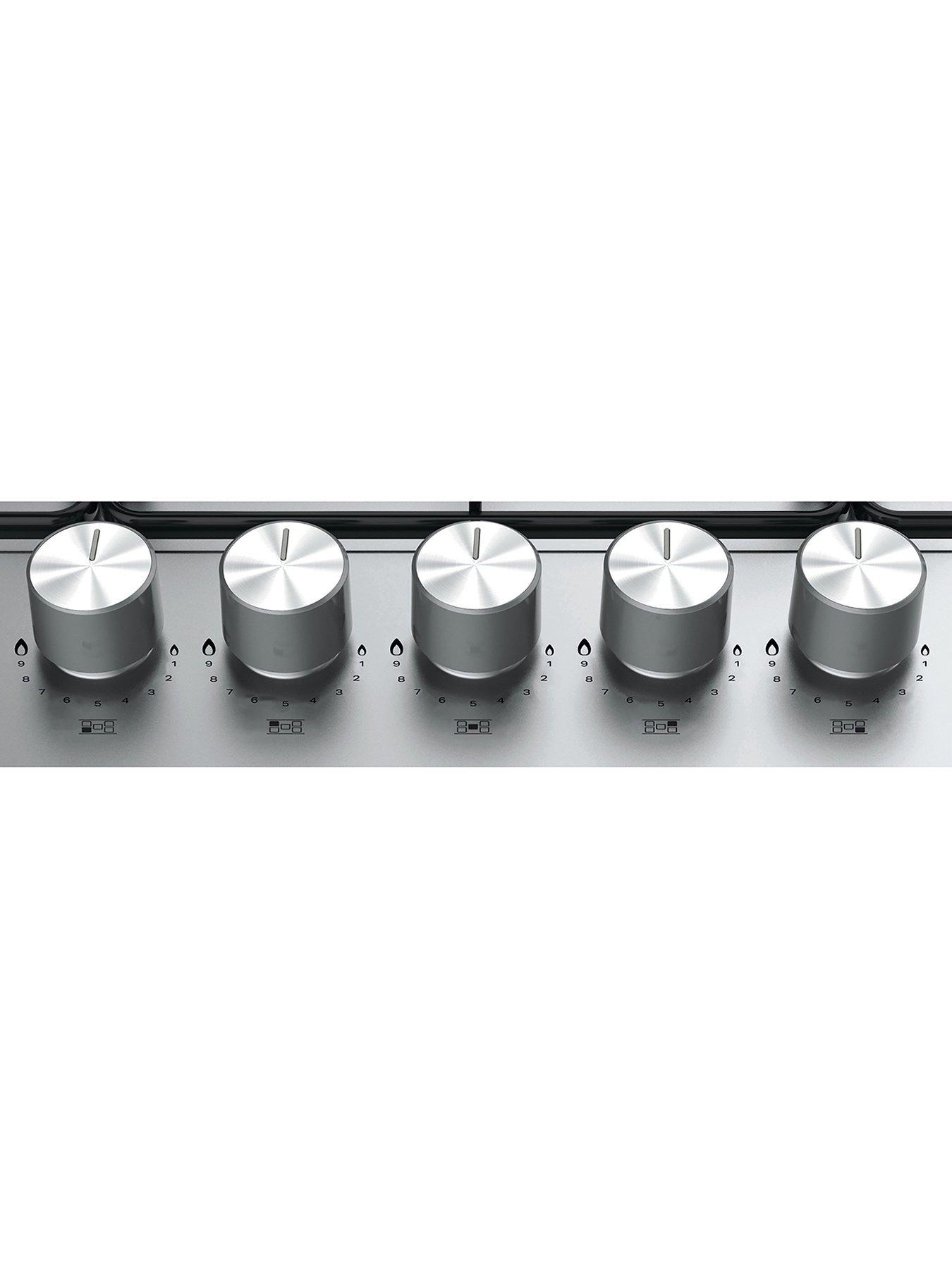 Image 3 of 5 of Hotpoint PPH75PDFIXUK 75cm Wide&nbsp;Built-in 5-Burner&nbsp;Gas Hob