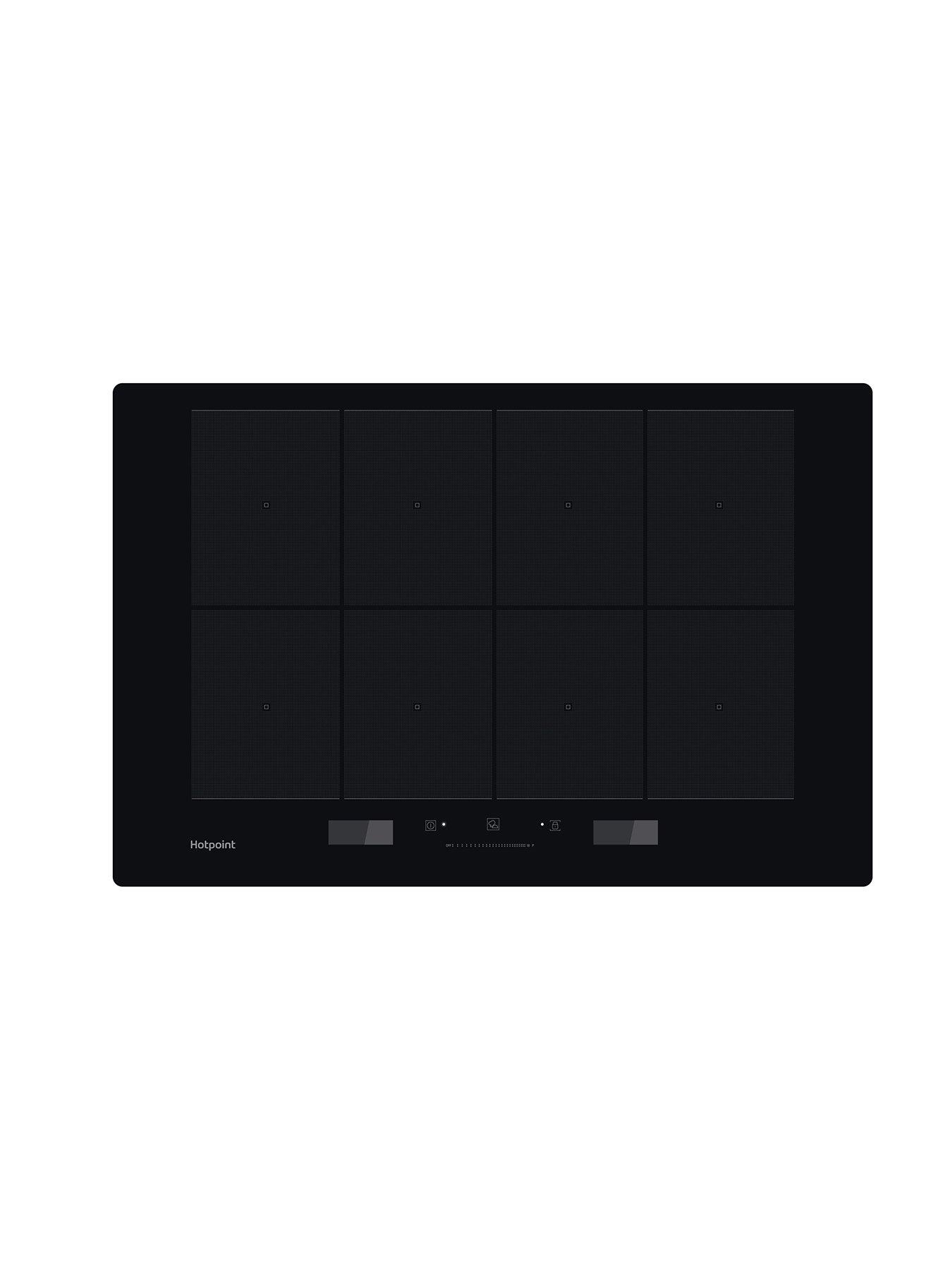 stillFront image of hotpoint-acp778cba-77cm-widenbspbuilt-in-induction-hob-black