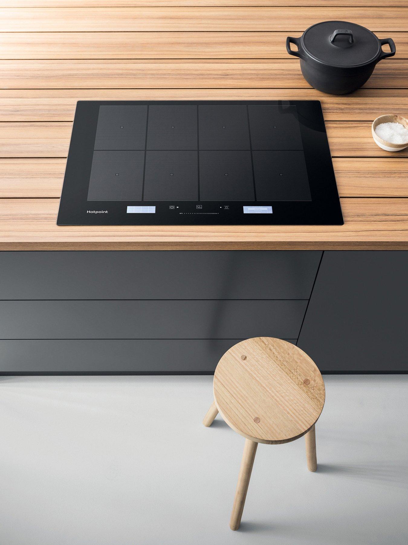 Image 3 of 8 of Hotpoint ACP778CBA 77cm Wide&nbsp;Built-in Induction Hob - Black