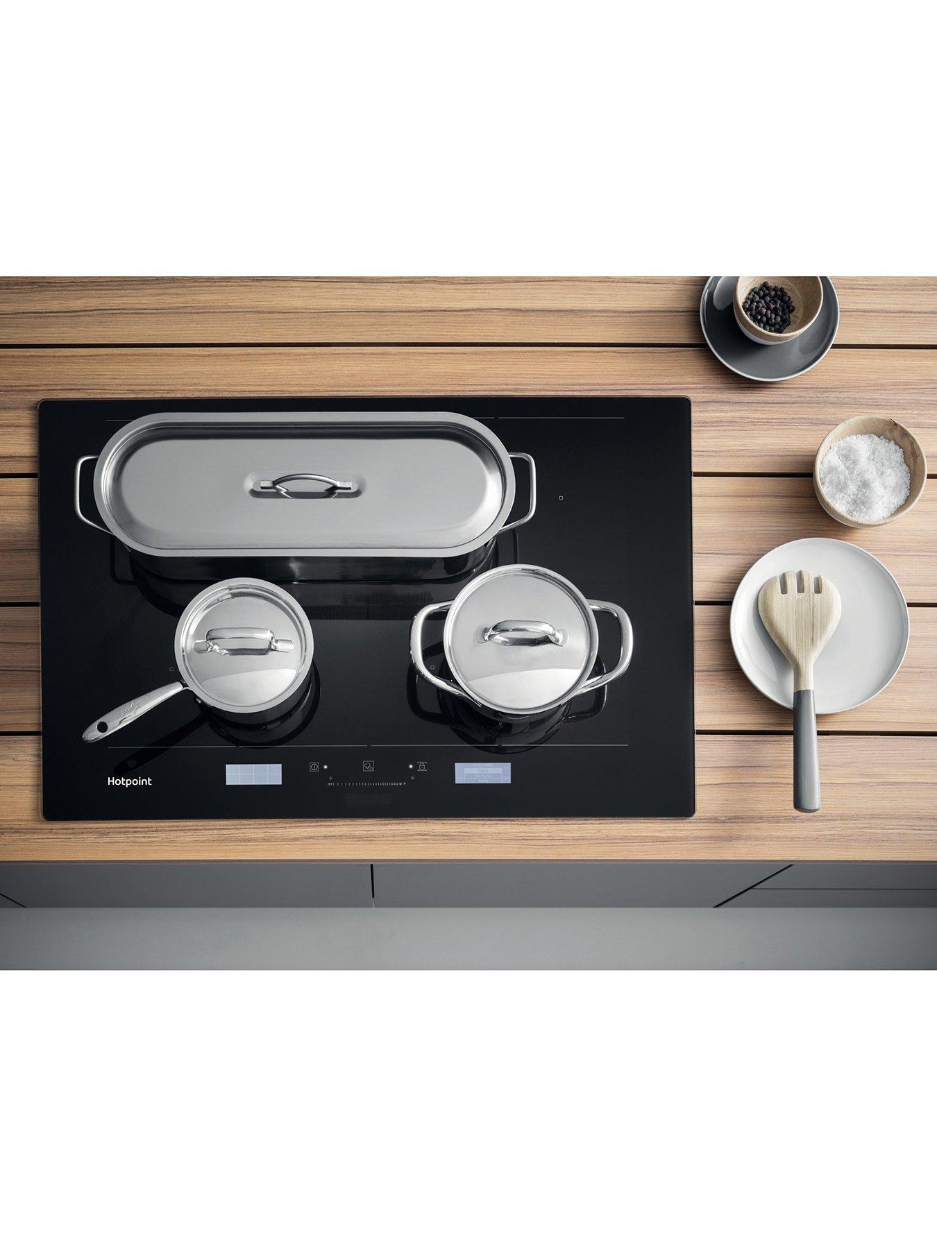 Image 4 of 8 of Hotpoint ACP778CBA 77cm Wide&nbsp;Built-in Induction Hob - Black