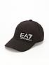  image of ea7-emporio-armani-core-id-logo-baseball-cap-black