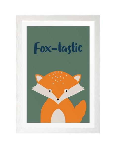 east-end-prints-fox-tastic-by-a3-framed-print