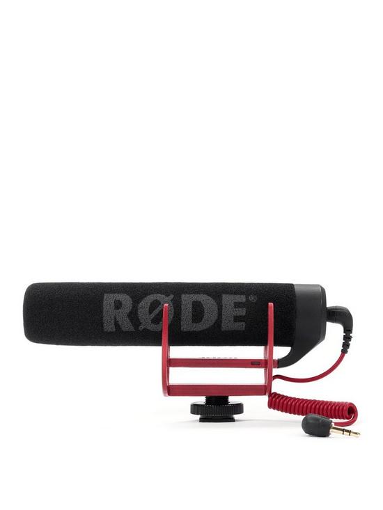 front image of rode-videomic-go-lightweight-on-camera-microphone