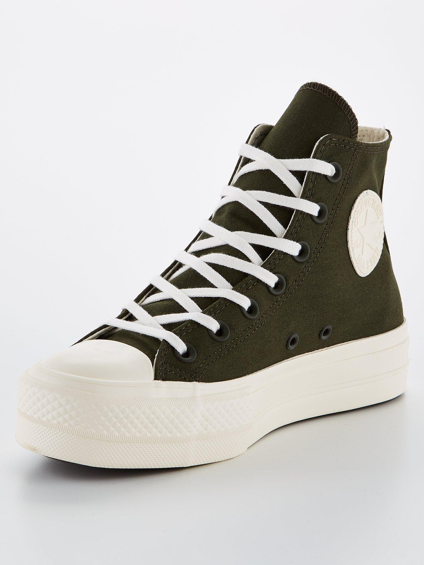 chuck taylor all star mix recycled platform hi