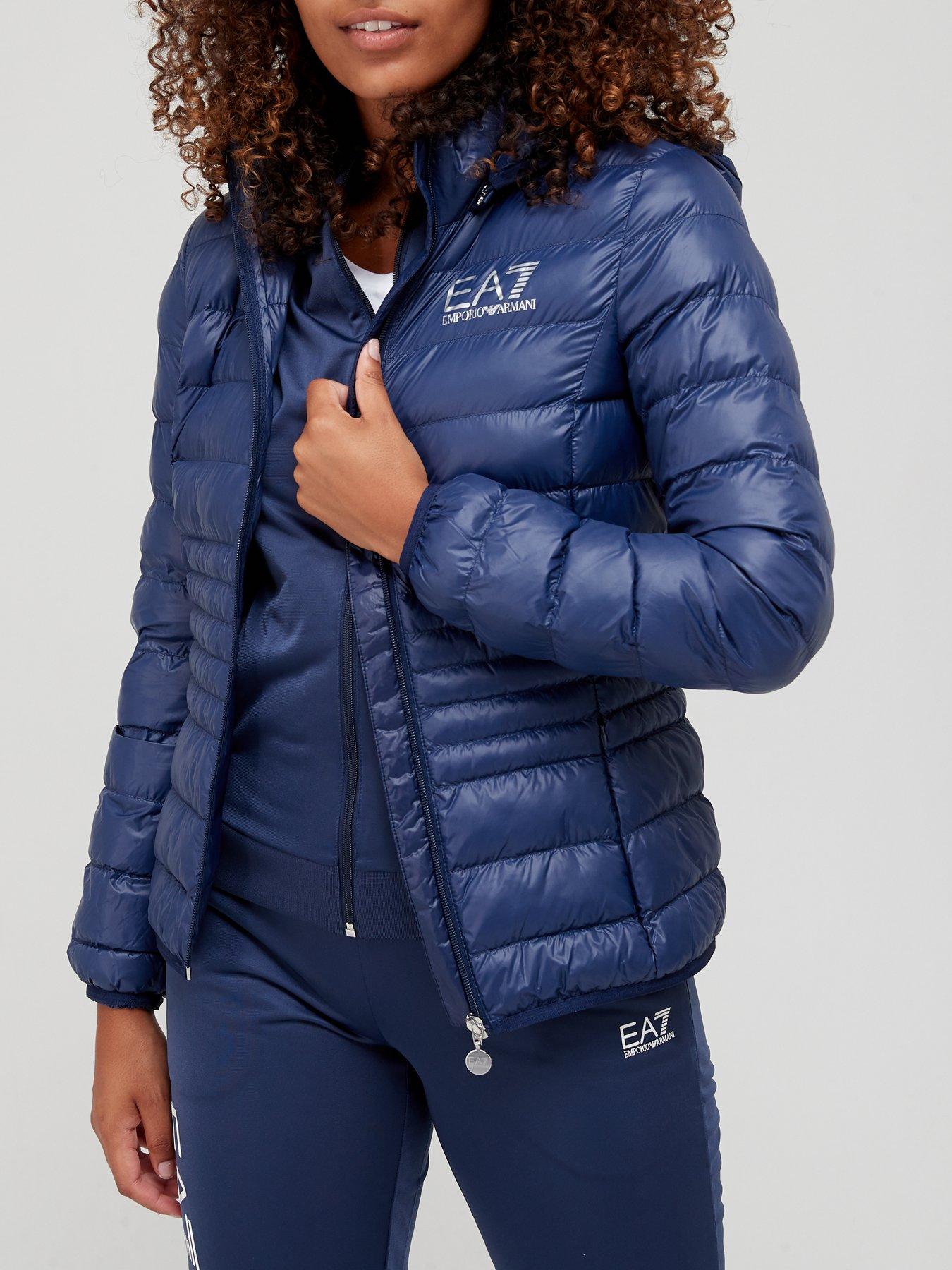 EA7 Emporio Armani Eco Down Packable Padded Jacket - Navy 