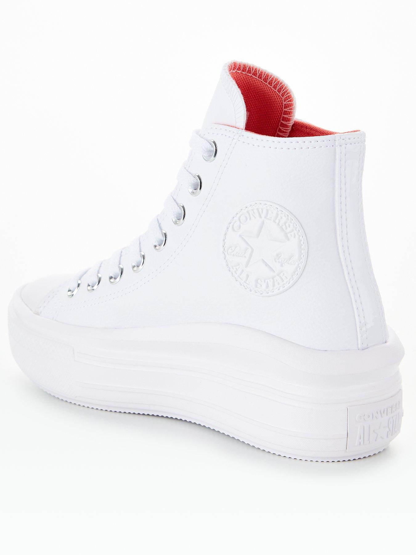 chuck taylor move platform leather