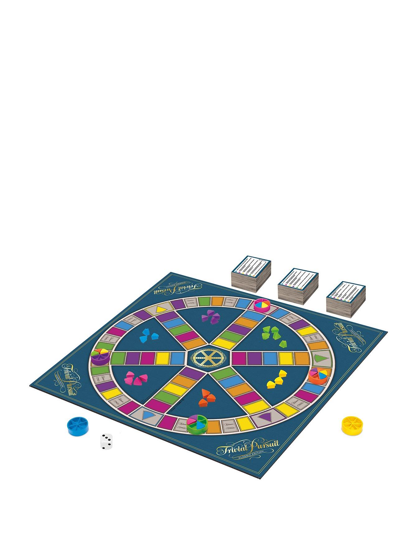  image of hasbro-trivial-pursuit-game-classic-edition-board-game