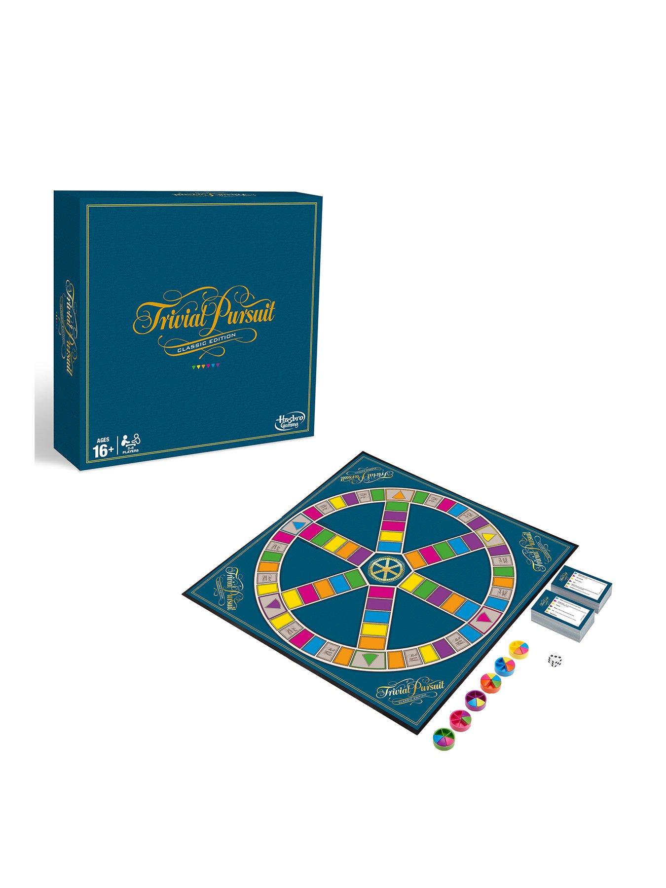  image of hasbro-trivial-pursuit-game-classic-edition-board-game