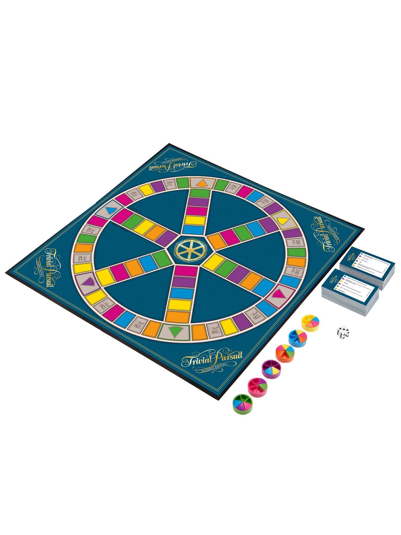  image of hasbro-trivial-pursuit-game-classic-edition-board-game