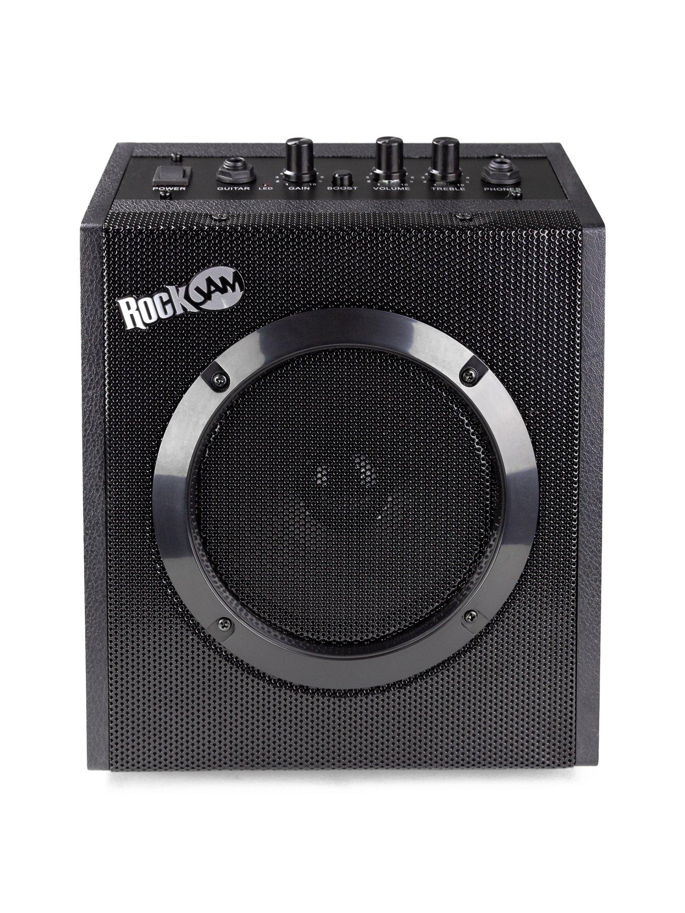 RockJam 10 Watt Electric Guitar Amplifier with Headphone Input, Three